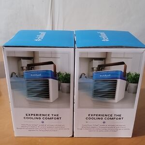 Portable Air Cooler - Blue and White